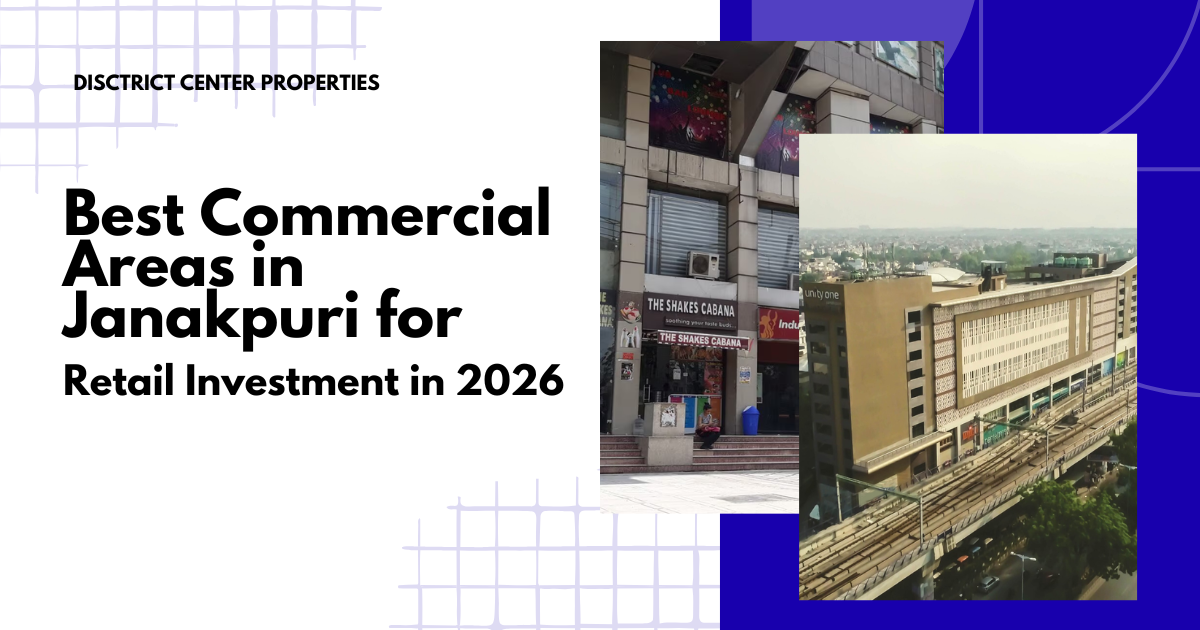 best areas for retail investment in janakpuri in 2026